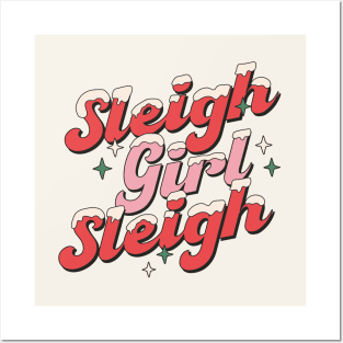 Sleigh Girl Sleigh Posters and Art